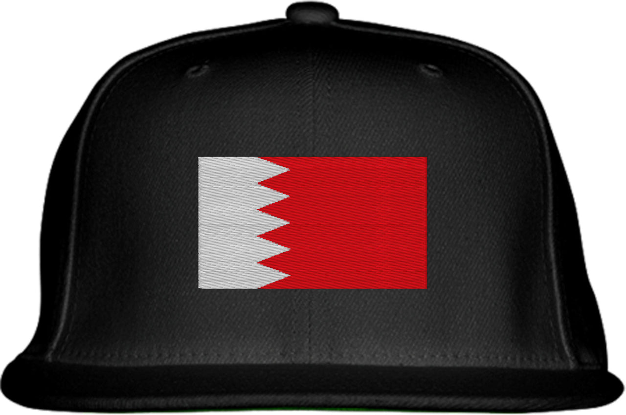 Bahrain Flag Snapback Hat