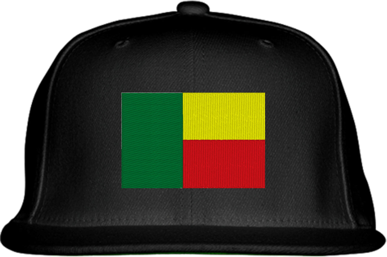 Benin Flag Snapback Hat