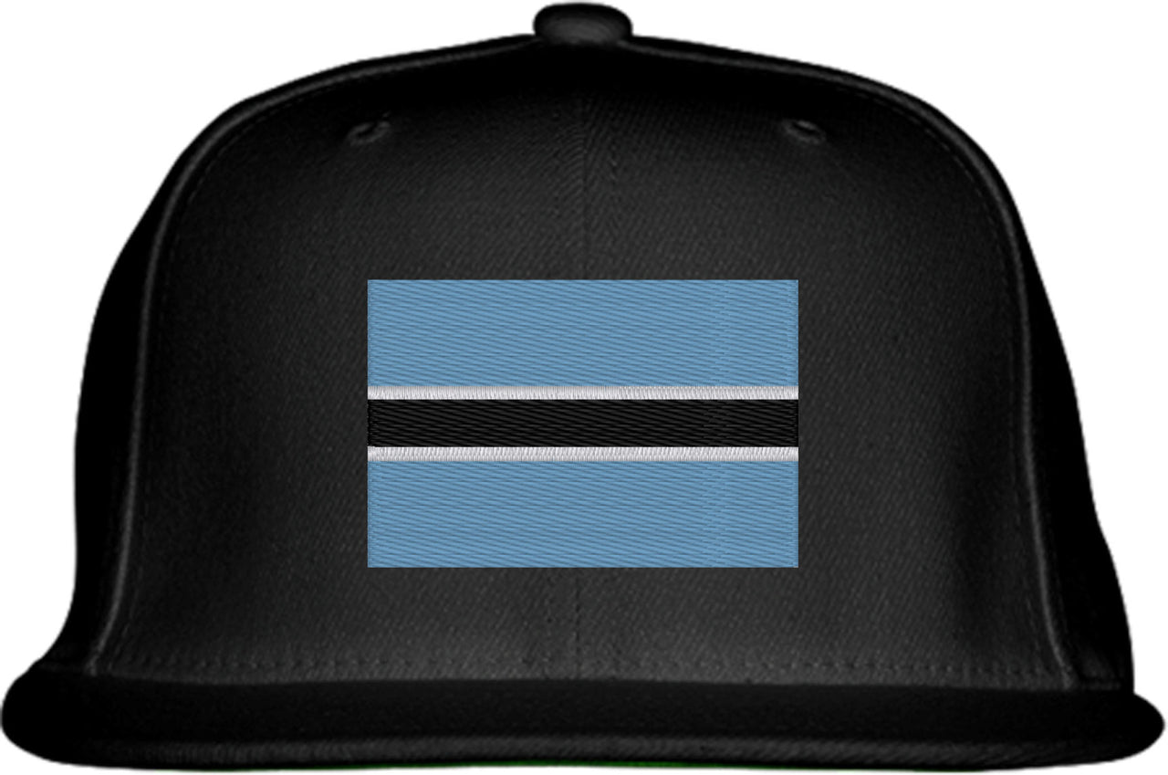 Botswana Flag Snapback Hat