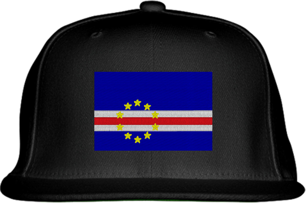 Cape Verde Flag Snapback Hat