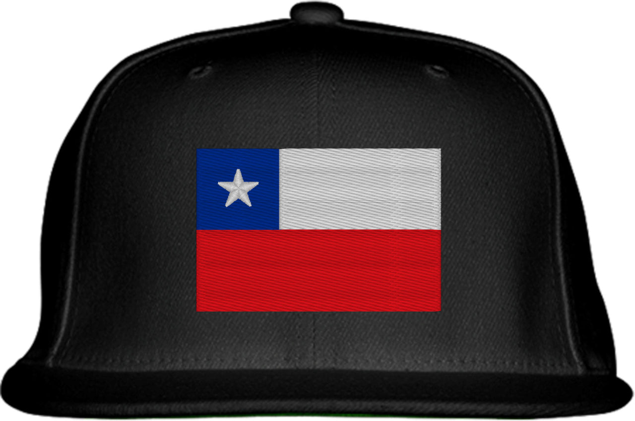 Chile Flag Snapback Hat