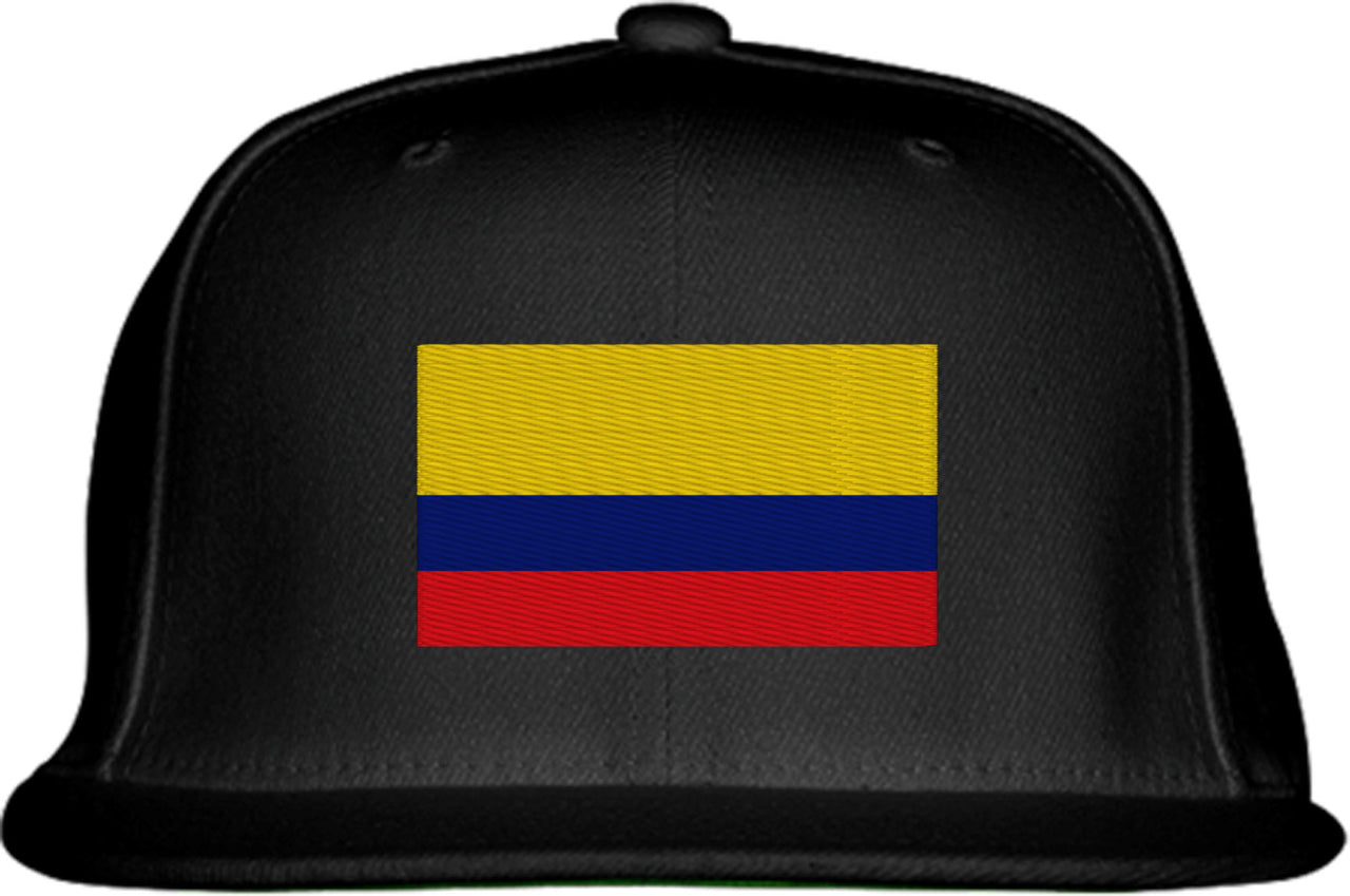 Colombia Flag Snapback Hat