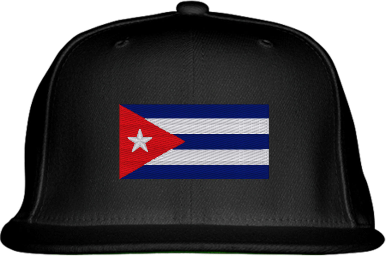 Cuba Flag Snapback Hat