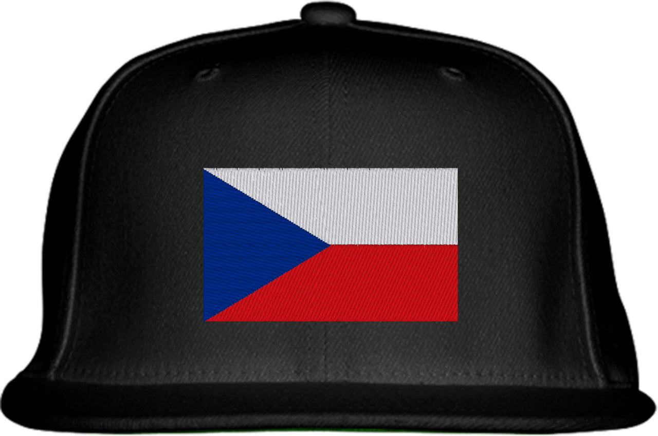 Czechia Flag Snapback Hat