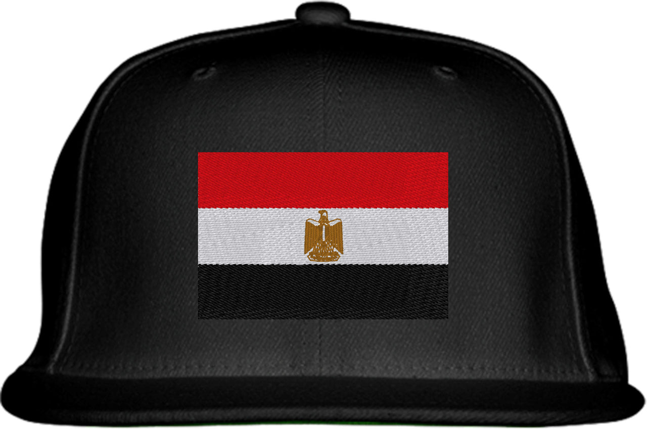 Egypt Flag Snapback Hat