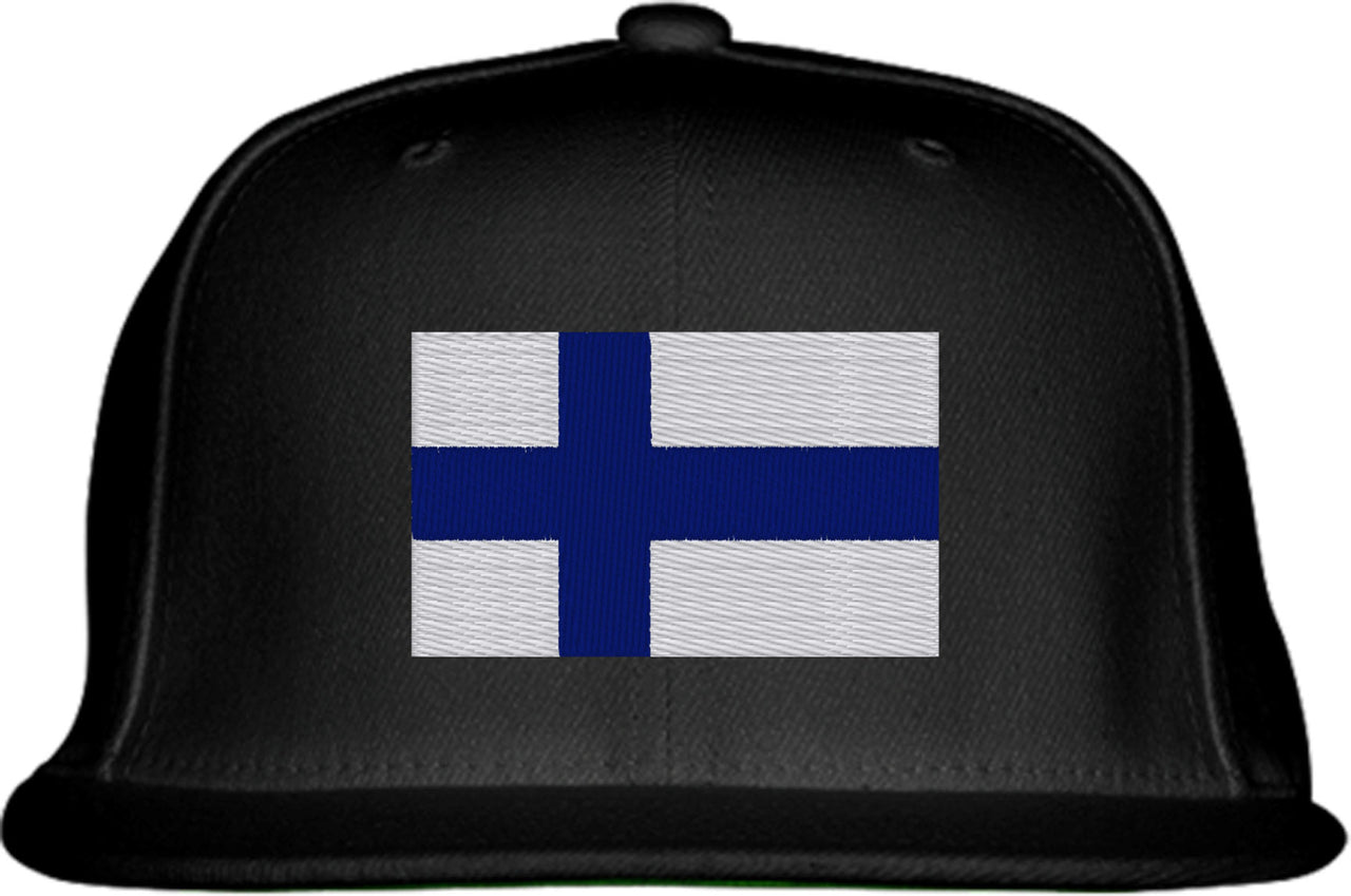 Finland Flag Snapback Hat