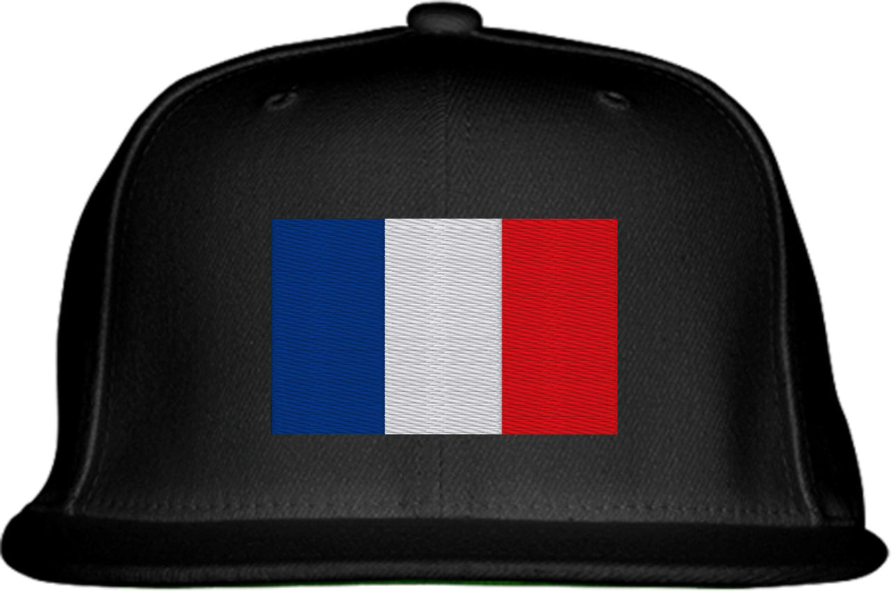 France Flag Snapback Hat