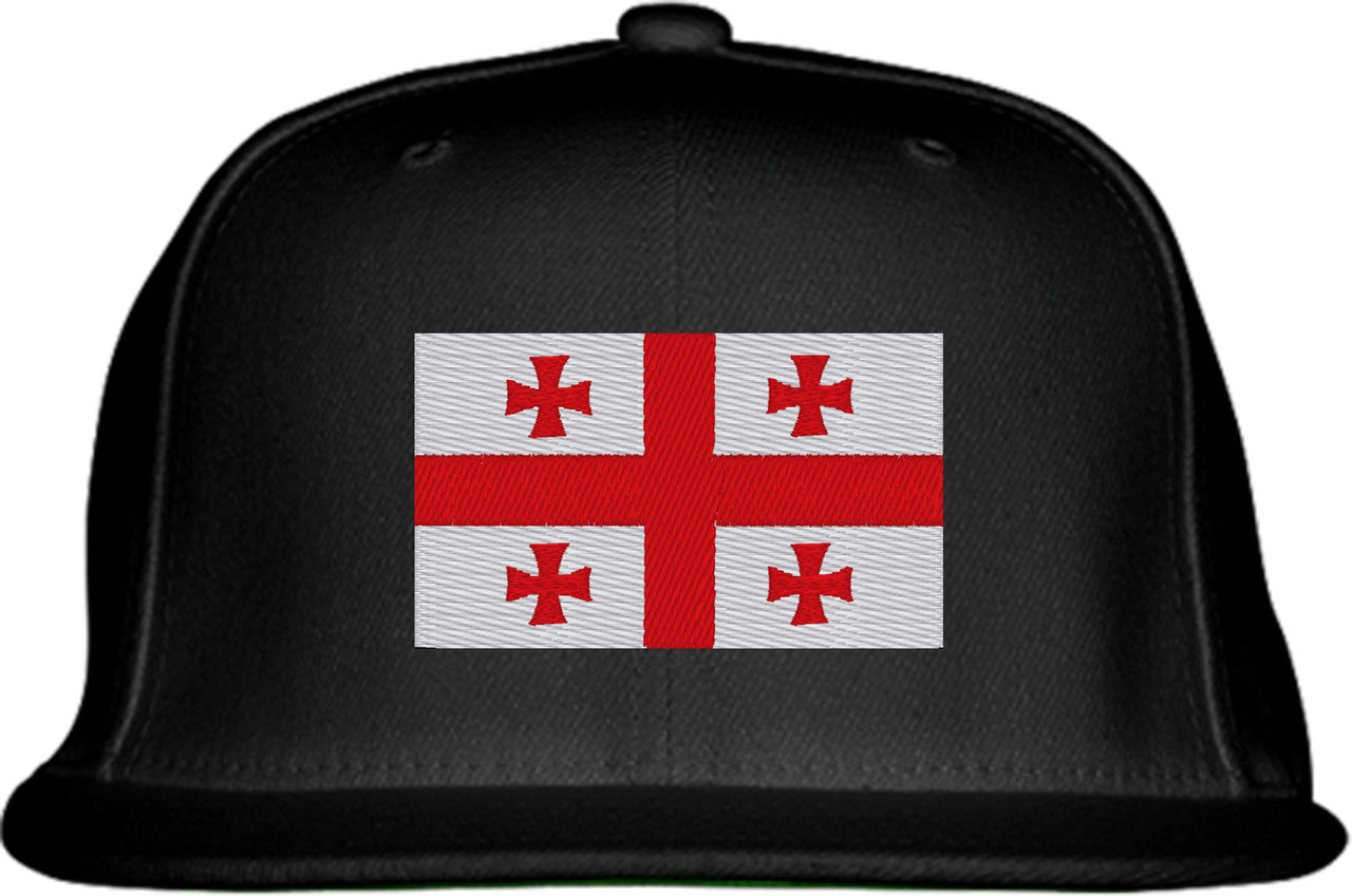 Georgia Flag Snapback Hat