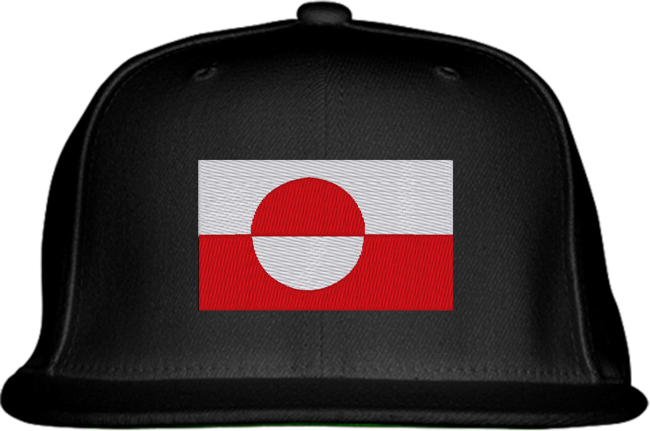 Greenland Flag Snapback Hat