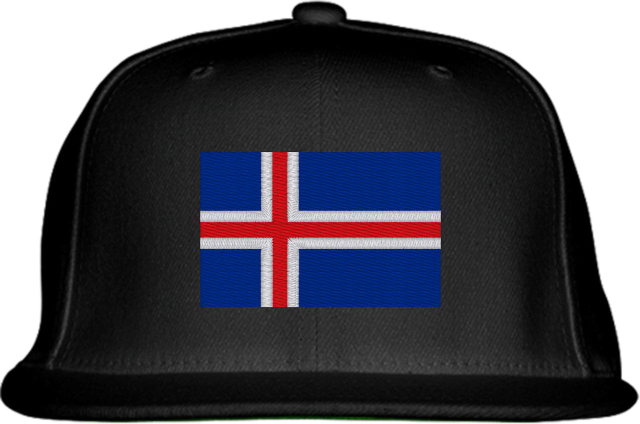 Iceland Flag Snapback Hat