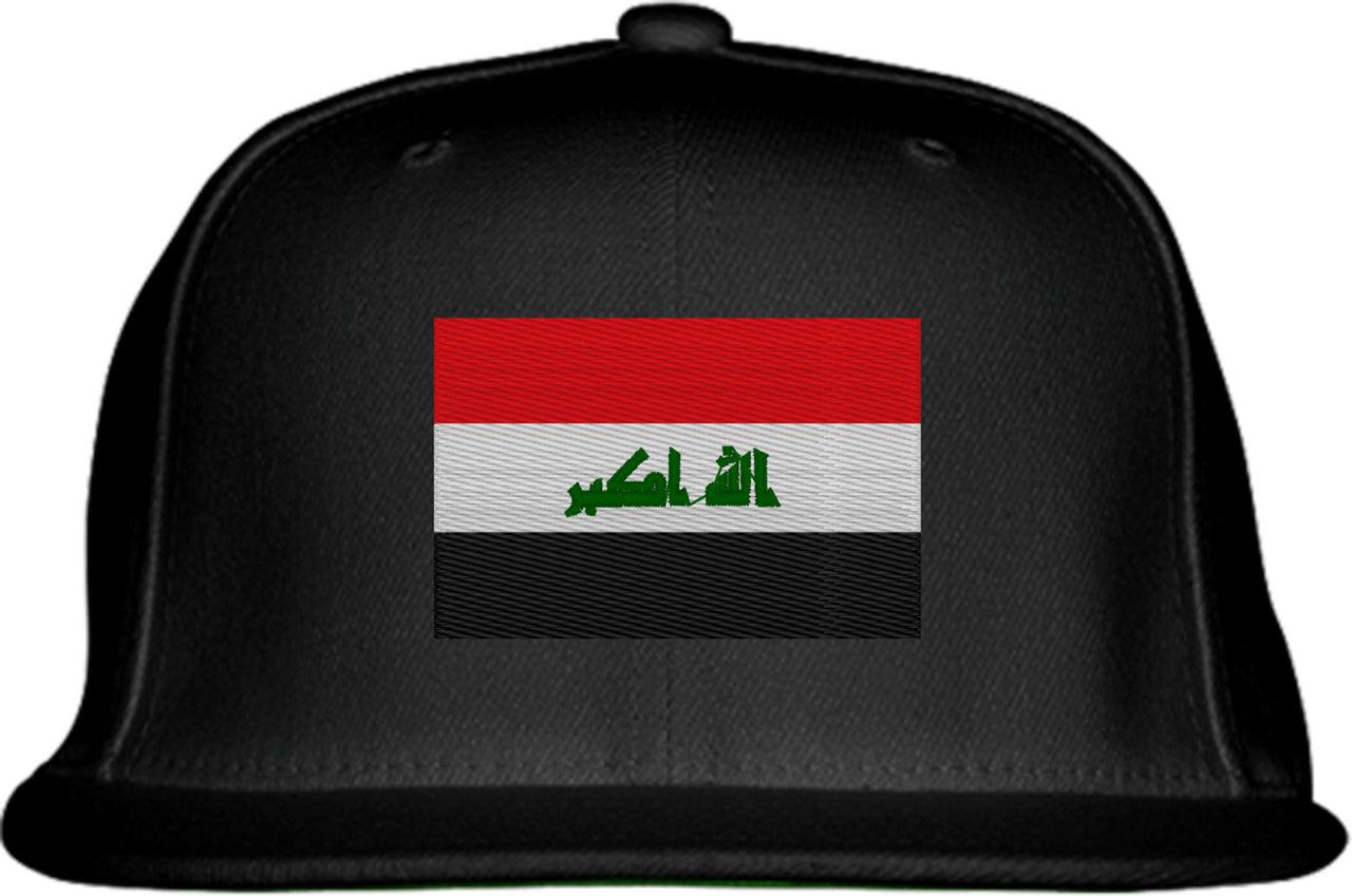 Iraq Flag Snapback Hat