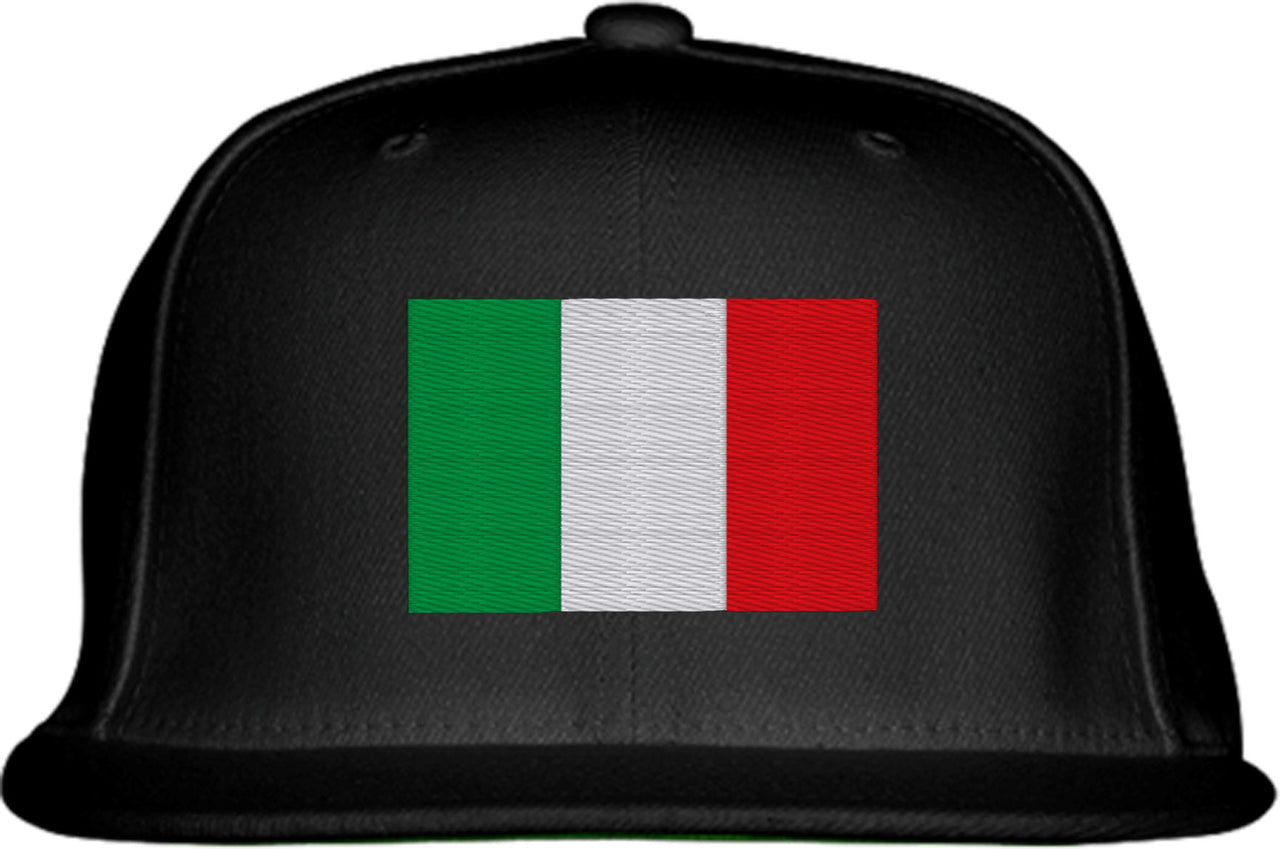 Italy Flag Snapback Hat