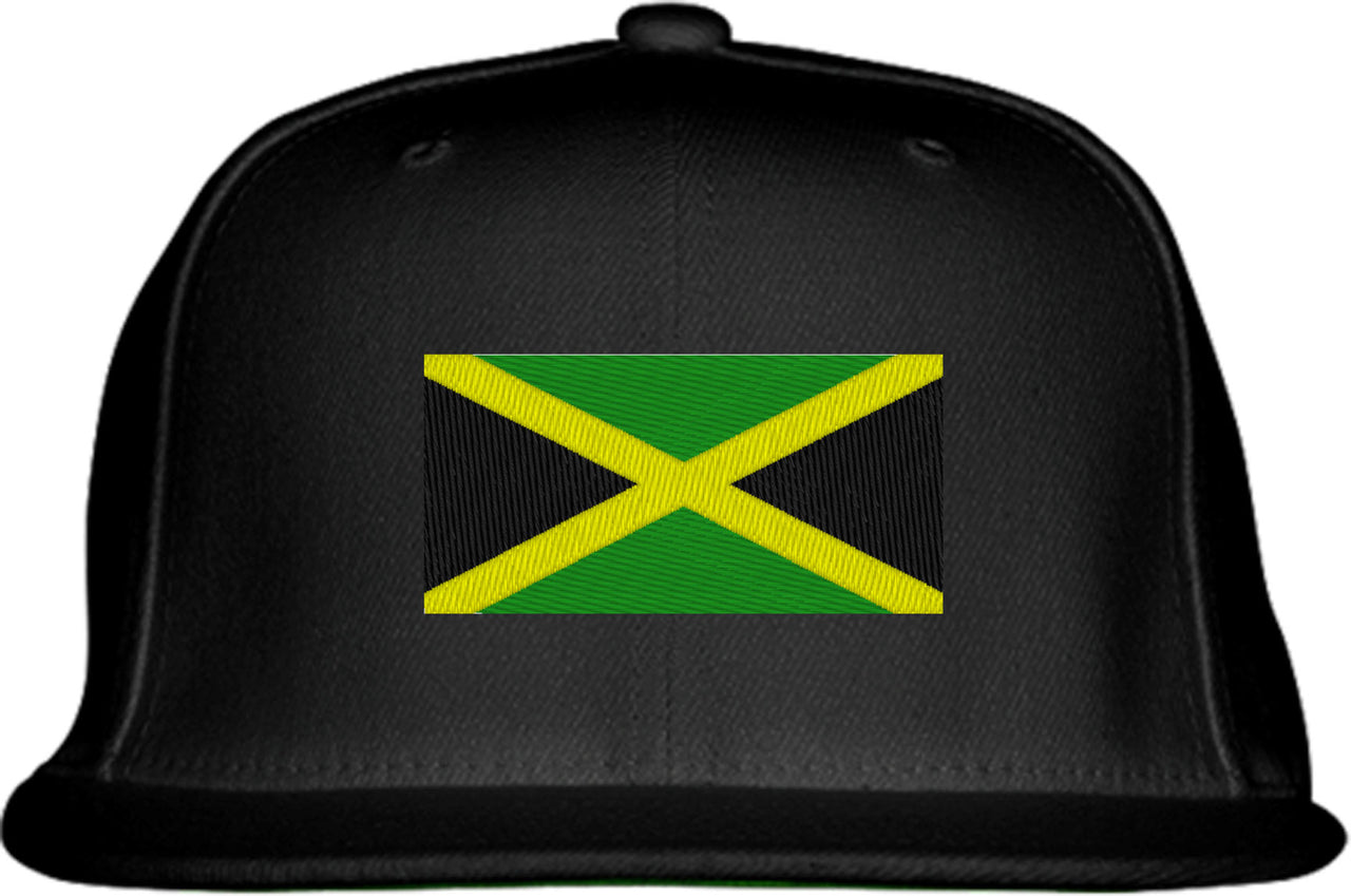 Jamaica Flag Snapback Hat