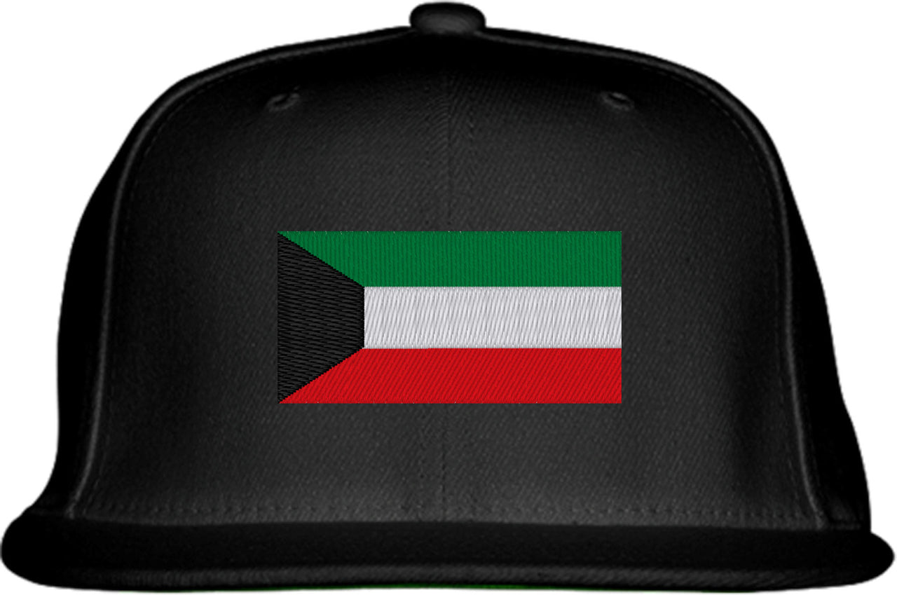 Kuwait Flag Snapback Hat