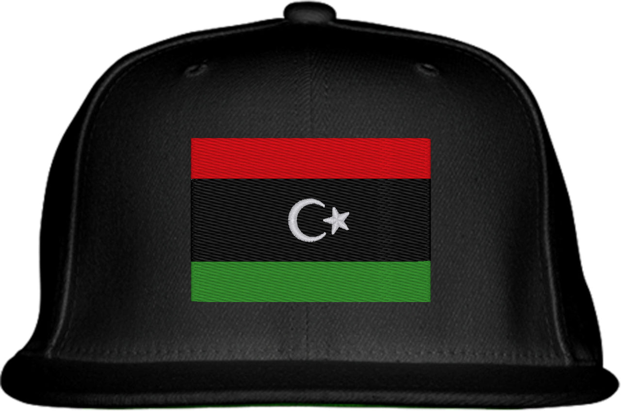 Libya Flag Snapback Hat