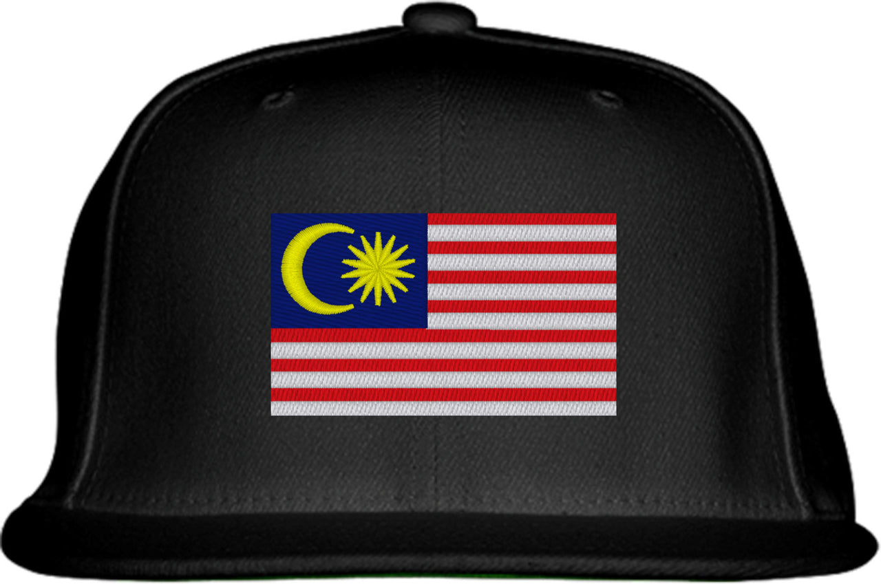 Malaysia Flag Snapback Hat