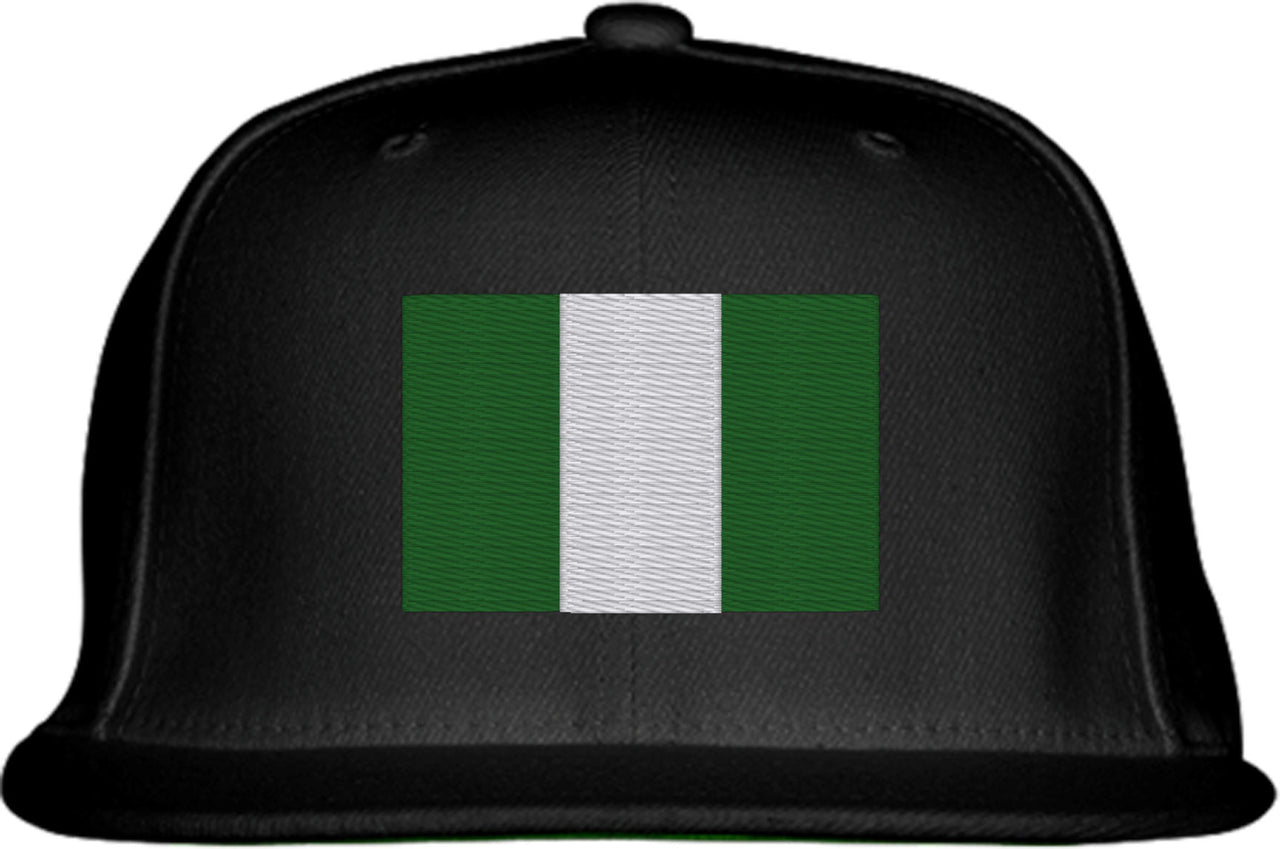 Nigeria Flag Snapback Hat