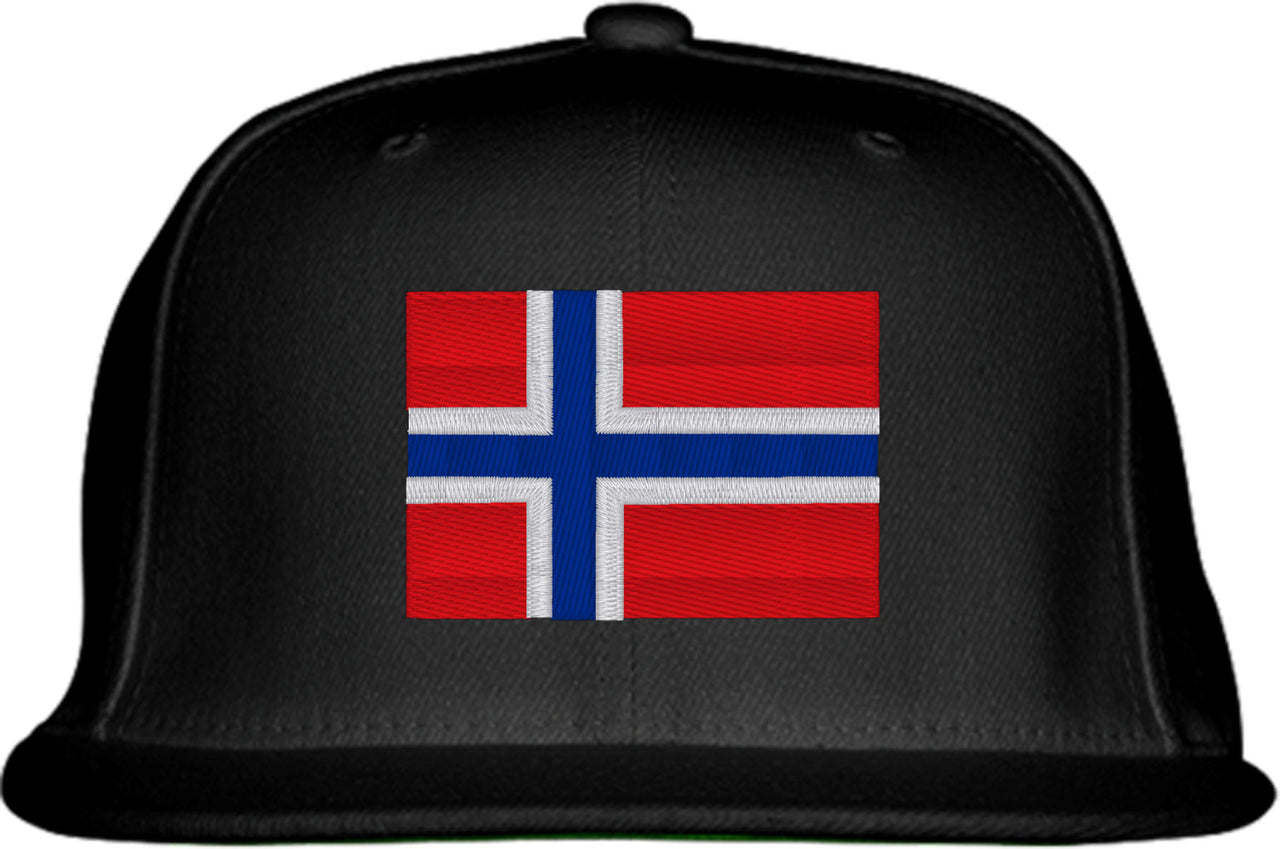 Norway Flag Snapback Hat