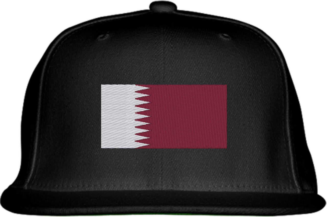 Qatar Flag Snapback Hat