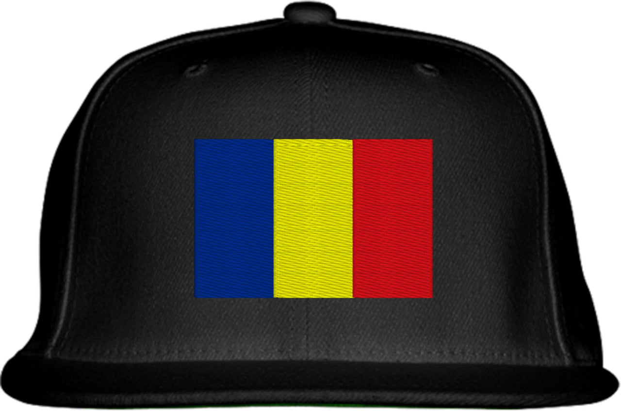 Romania Flag Snapback Hat