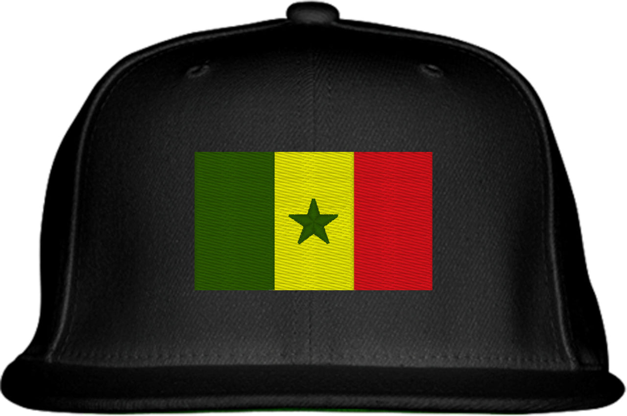 Senegal Flag Snapback Hat