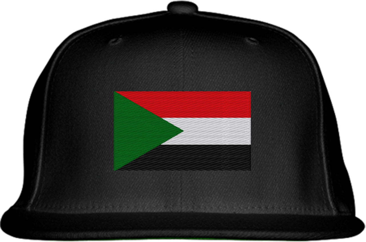 Sudan Flag Snapback Hat