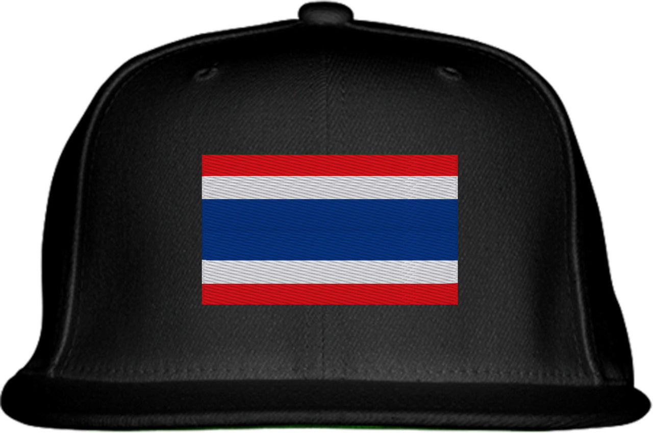 Thailand Flag Snapback Hat