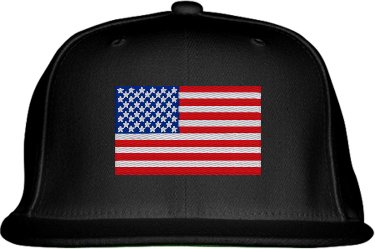 USA Flag Snapback Hat