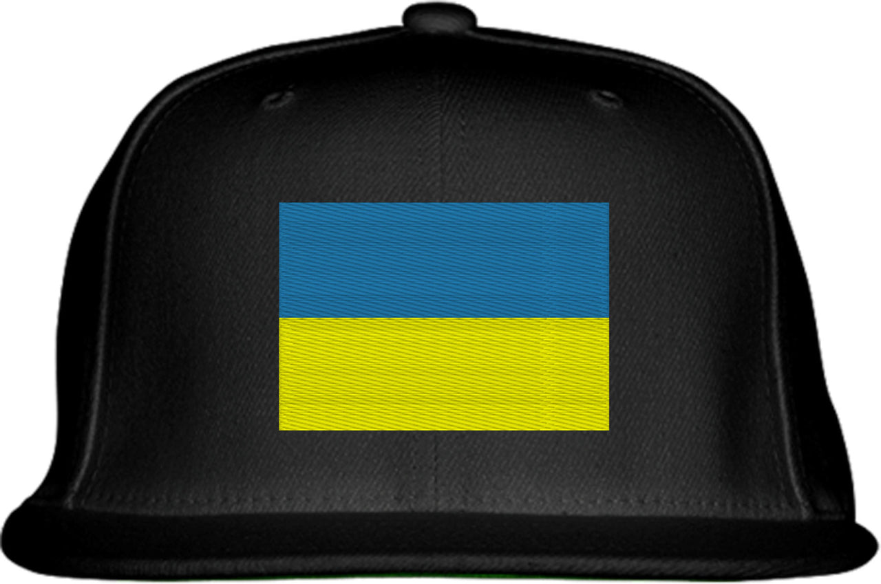 Ukraine Flag Snapback Hat