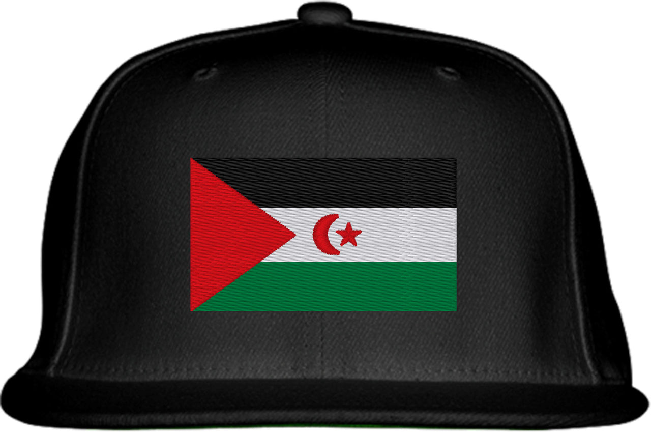 Western Sahara Flag Snapback Hat