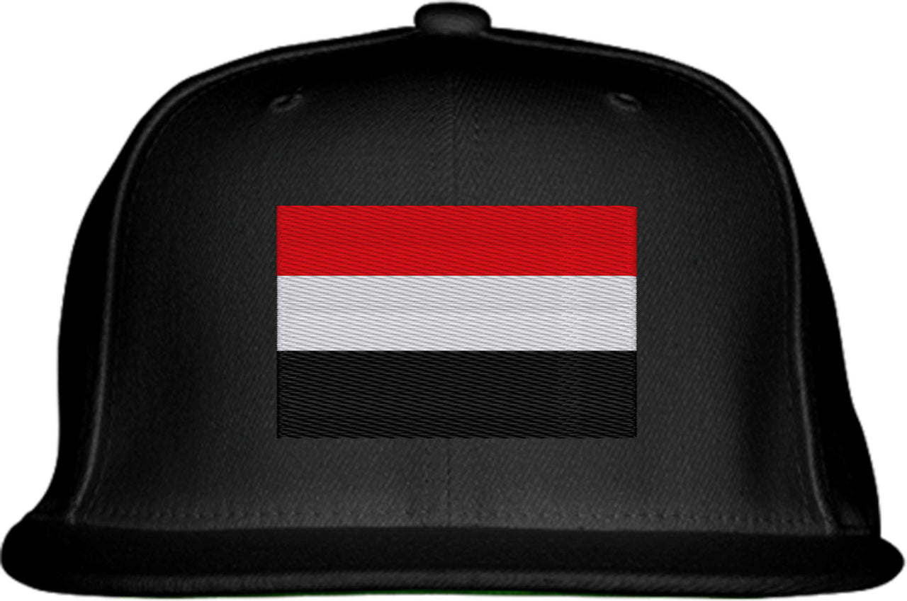 Yemen Flag Snapback Hat