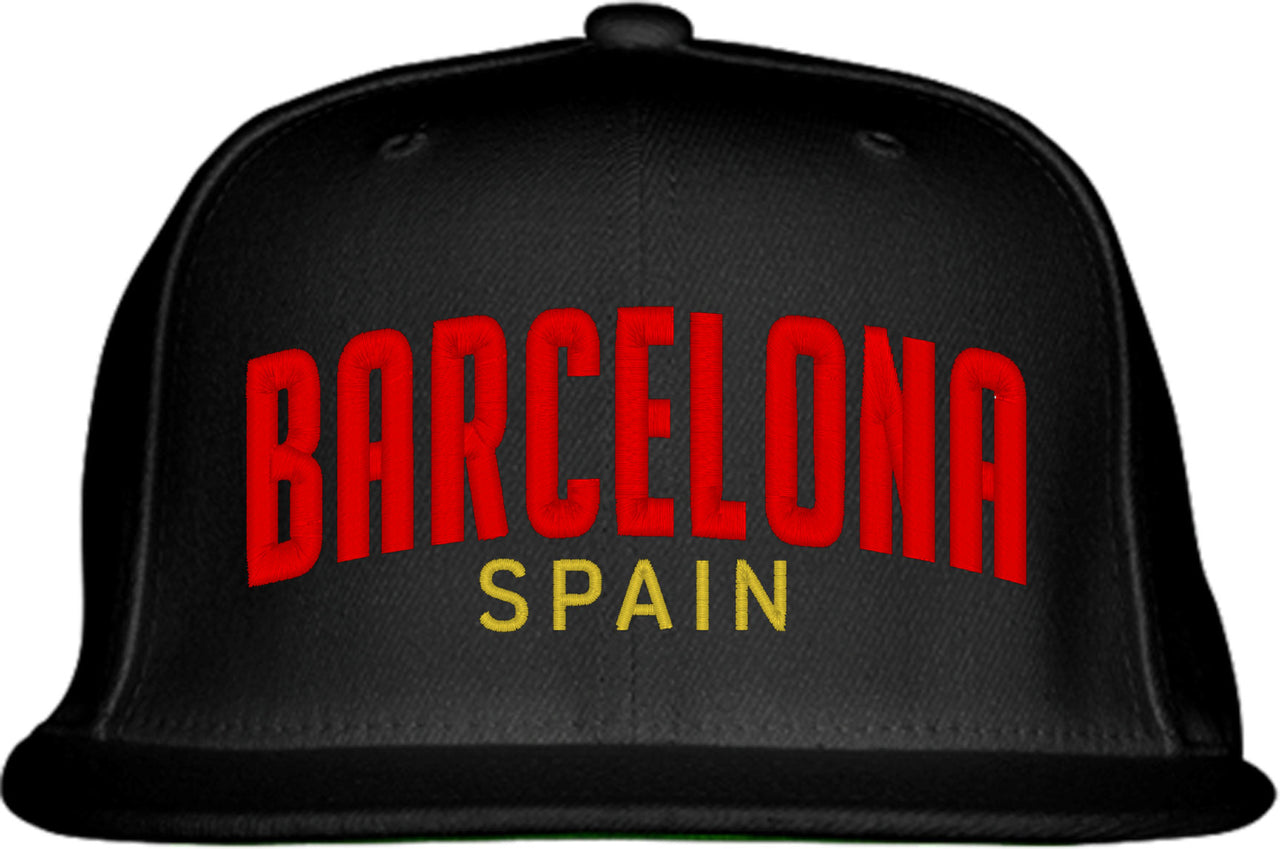 Barcelona Spain Snapback Hat