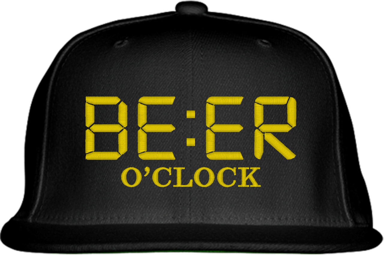 Beer O'Clock Snapback Hat