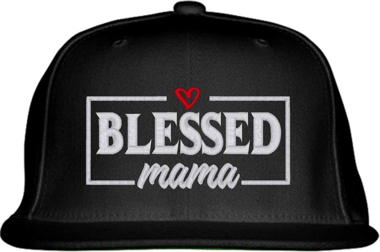 Blessed Mama Mother's Day Snapback Hat