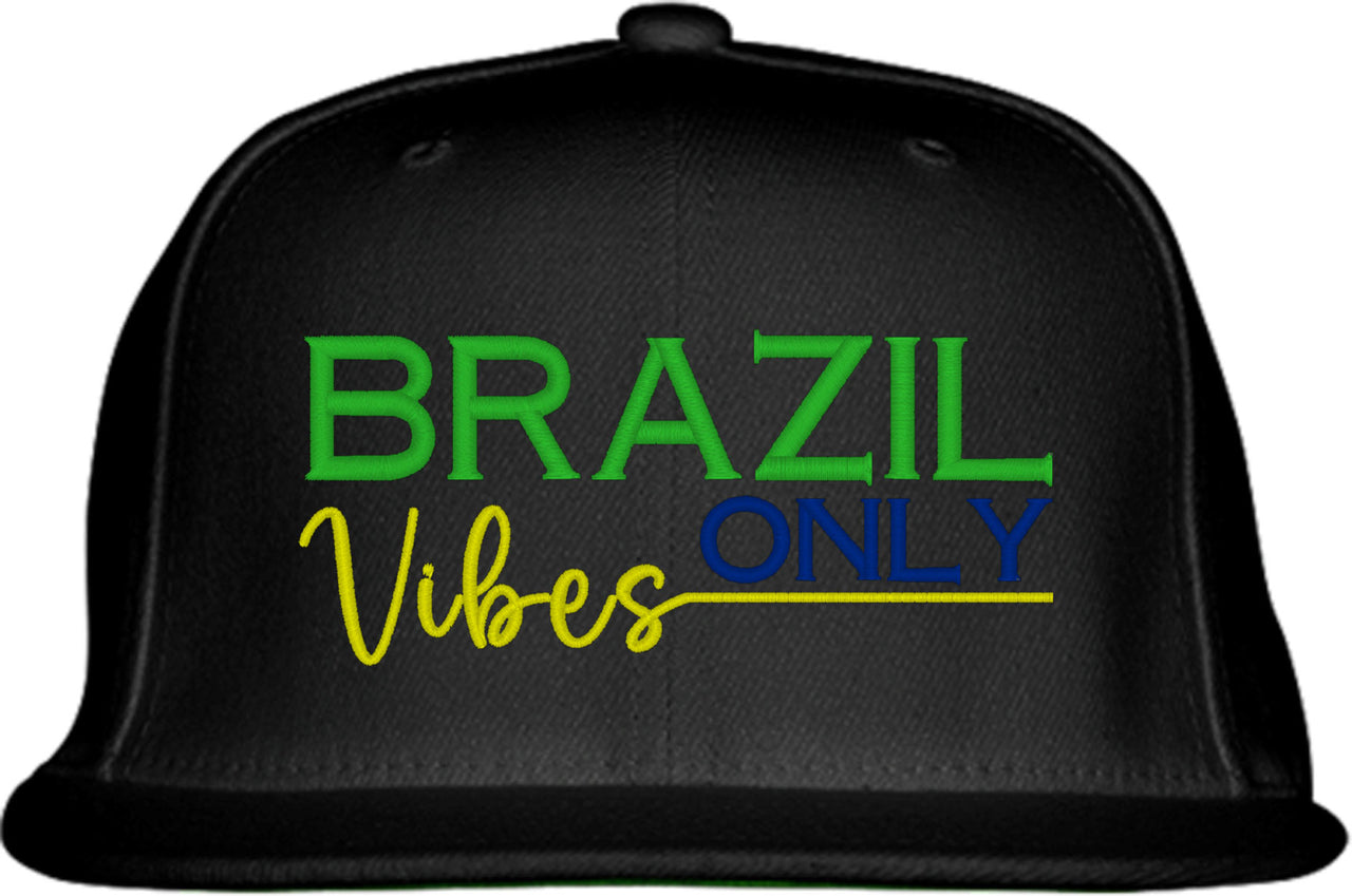 Brazilian Vibes Only Brazilian Day Snapback Hat