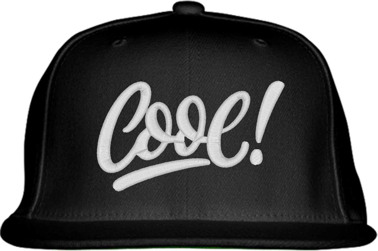Cool Typography Snapback Hat
