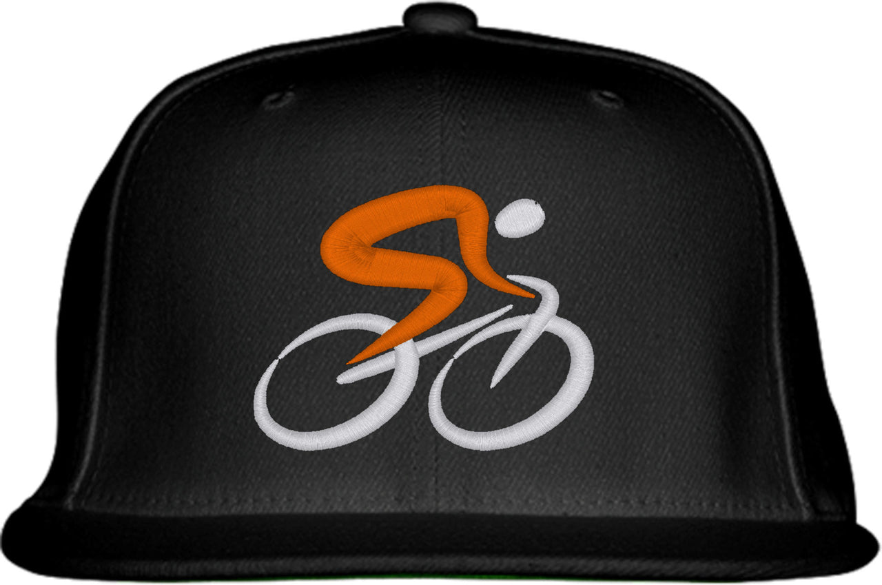 Cyclist Bicycle Biker Cycling Snapback Hat