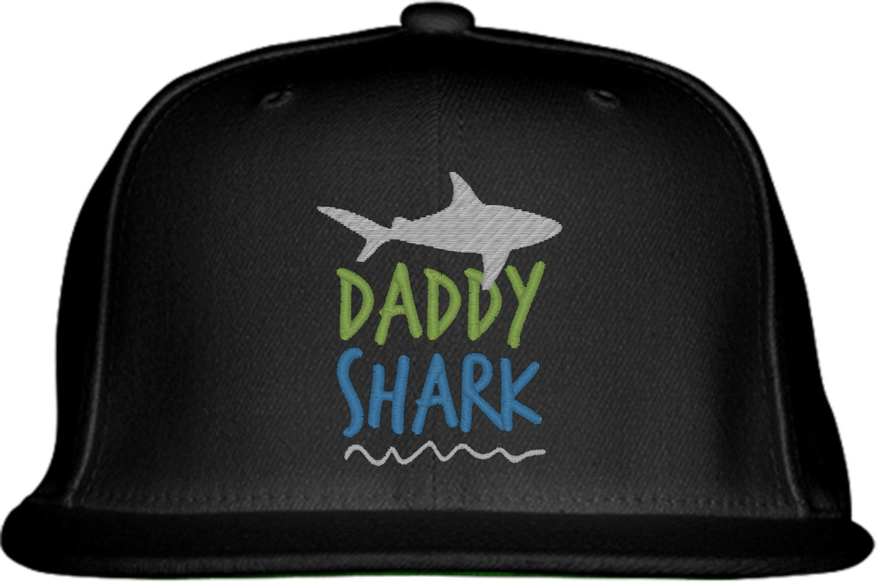 Daddy Shark Father's Day Snapback Hat