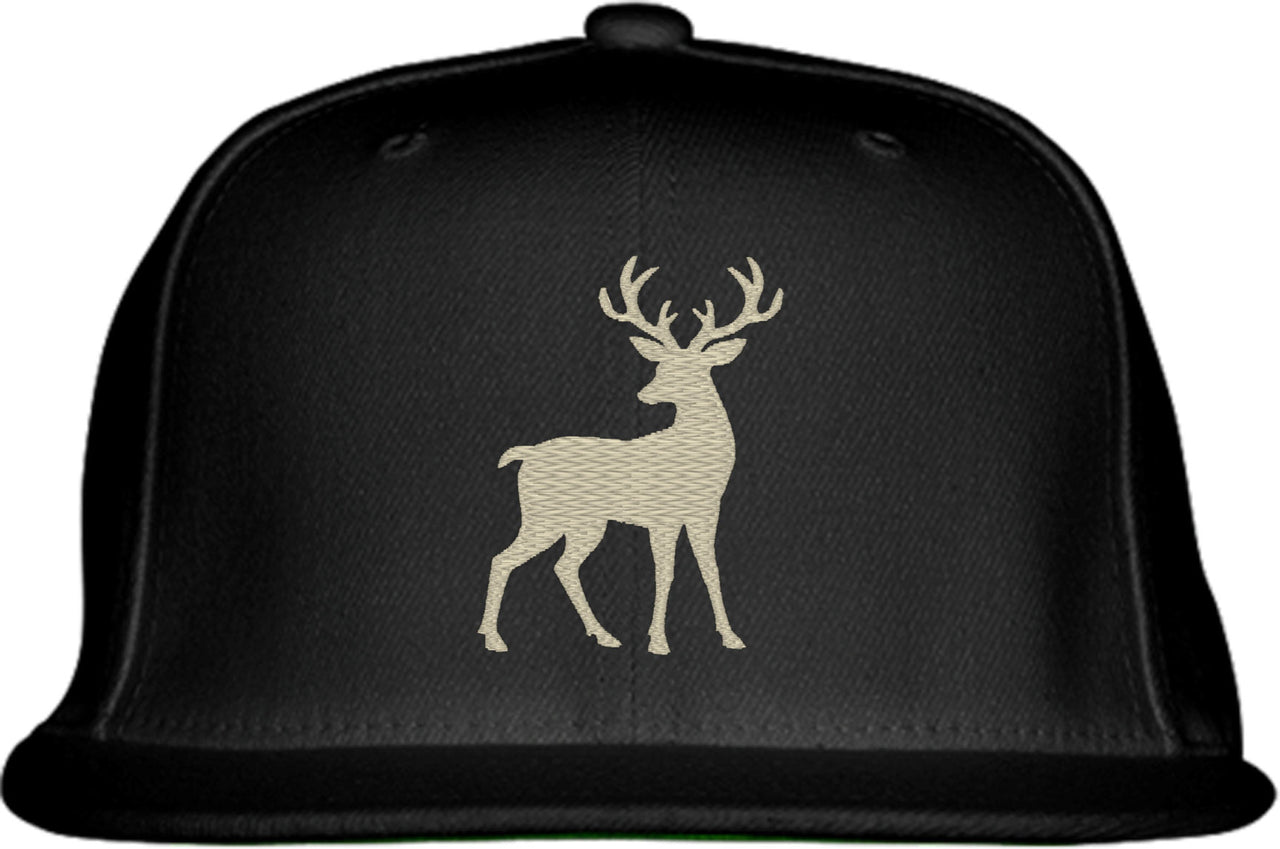 Deer Silhouette Snapback Hat