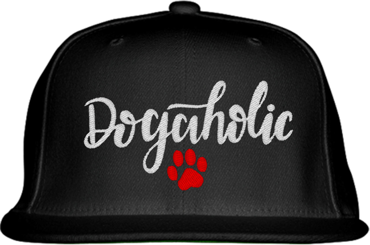 Dogaholic Snapback Hat