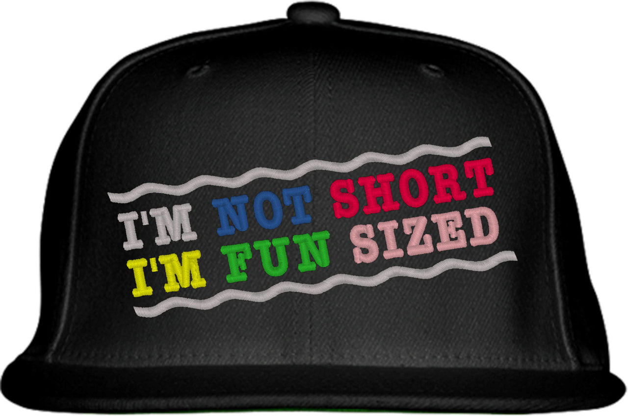 I'm Not Short I'm Fun Sized Snapback Hat