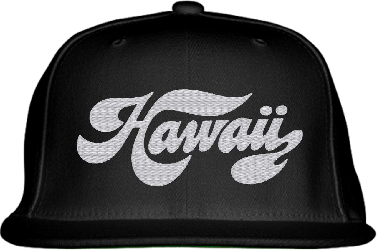 Hawaii Script Snapback Hat