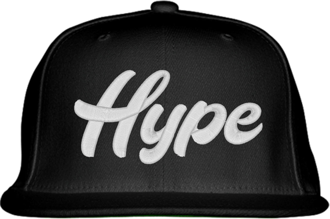 Hype Typography Snapback Hat