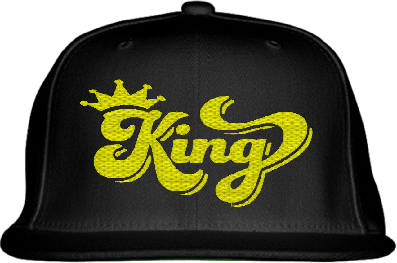 King Crown Snapback Hat