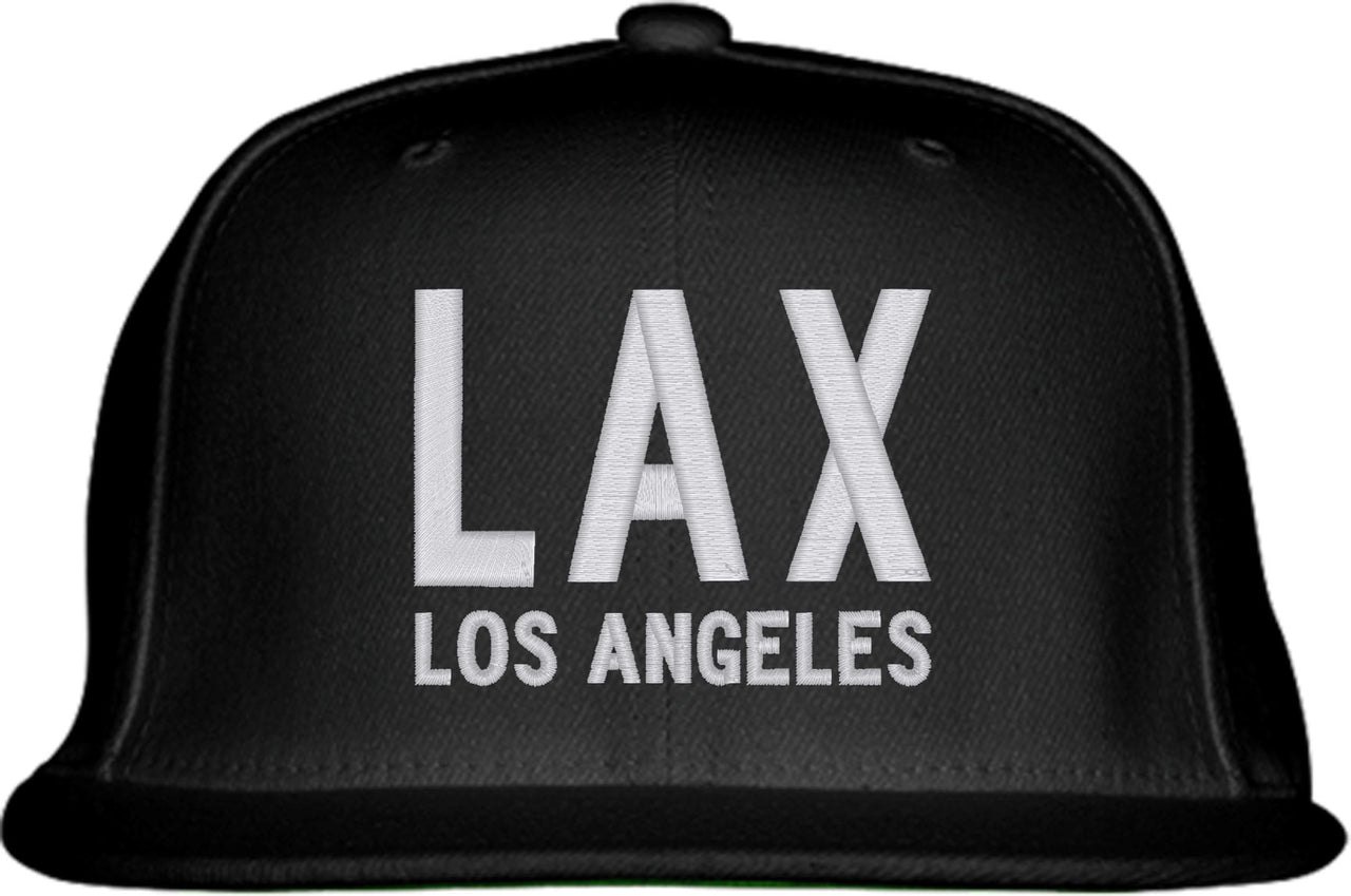 LAX Los Angeles Airport California Snapback Hat