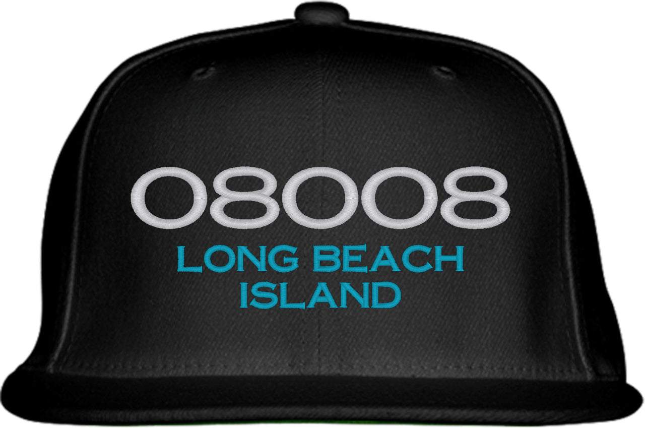 08008 Long Beach Island Snapback Hat