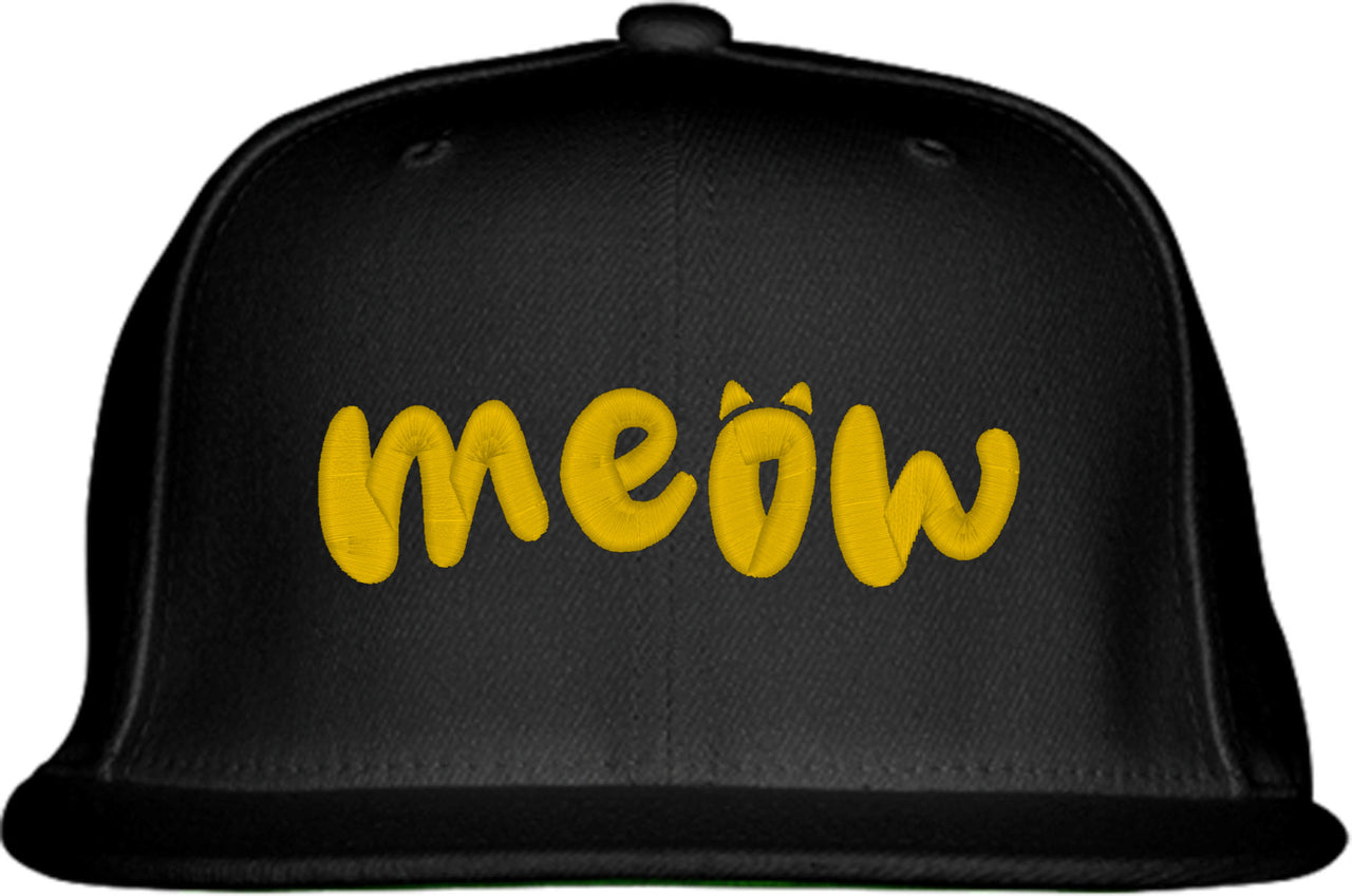 Meow Cat Snapback Hat