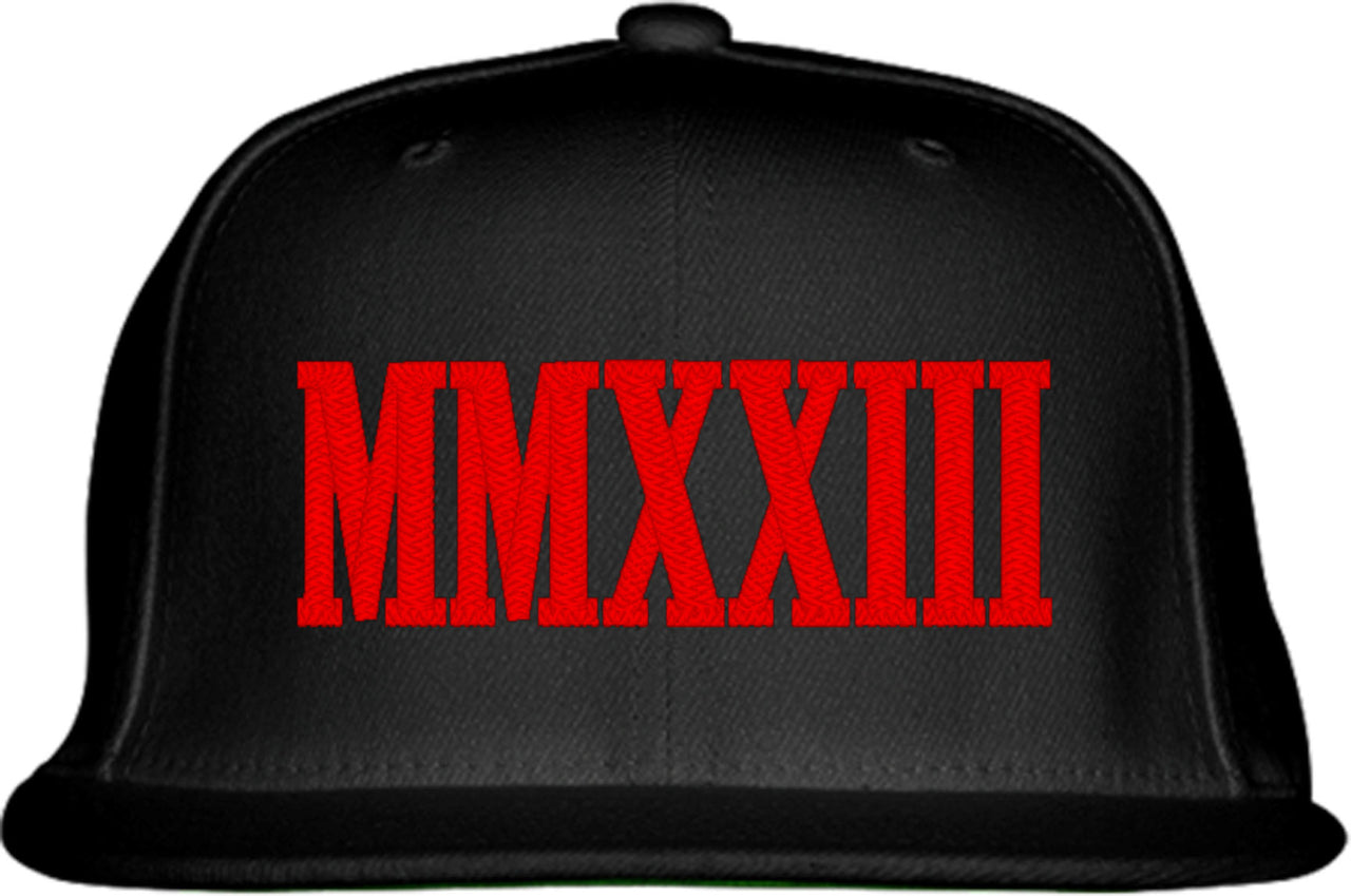 Roman Numeral MMXXIII 2023 Snapback Hat