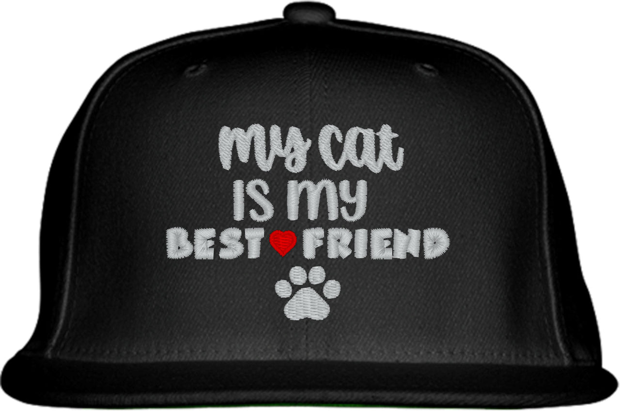 My Cat Is My Best Friend Snapback Hat