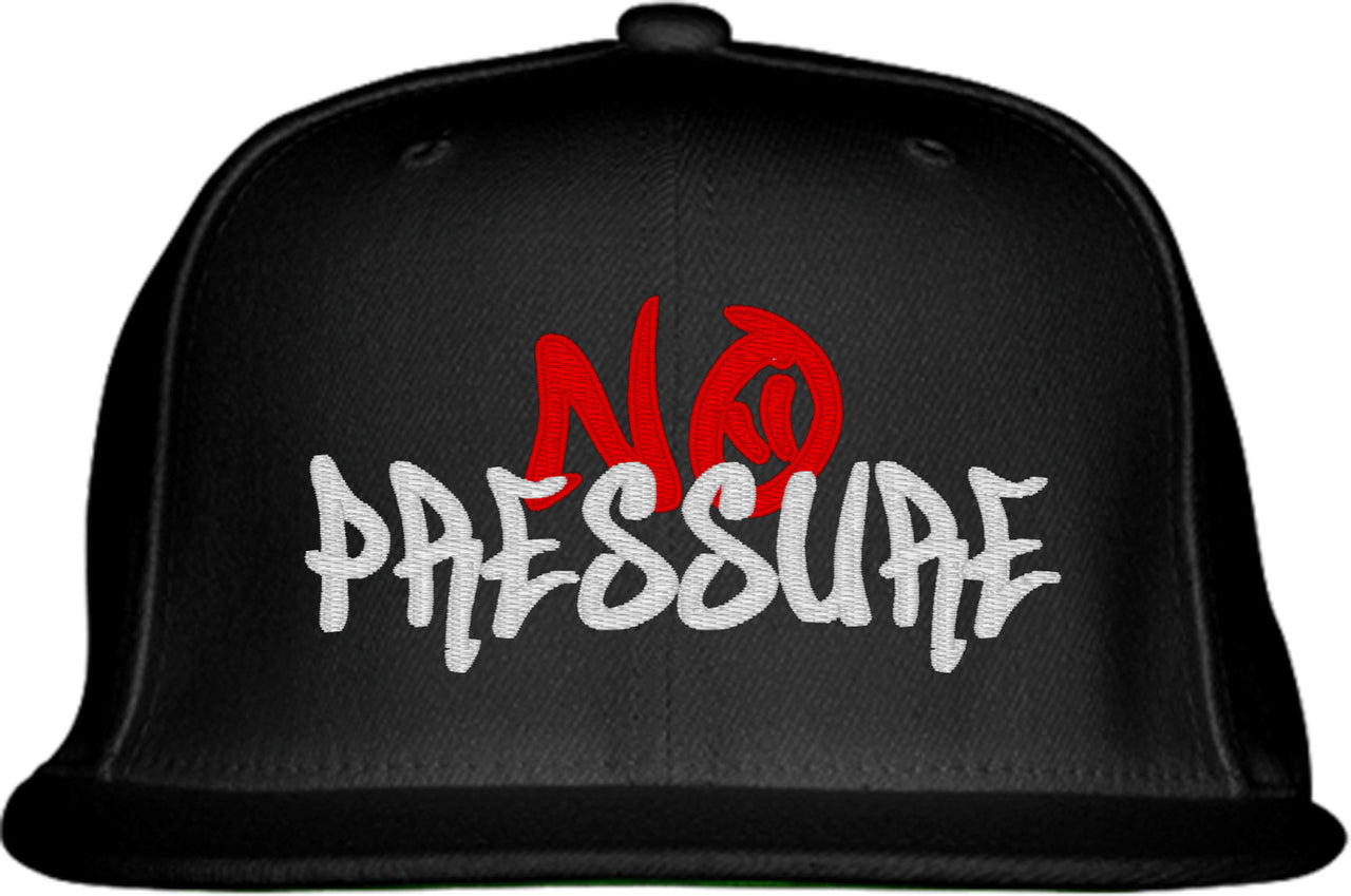 No Pressure Snapback Hat